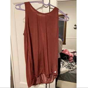 Senita back tie tank